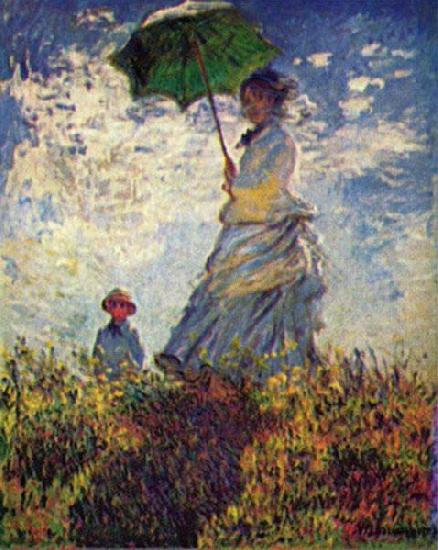 Claude Monet Woman with a Parasol, France oil painting art